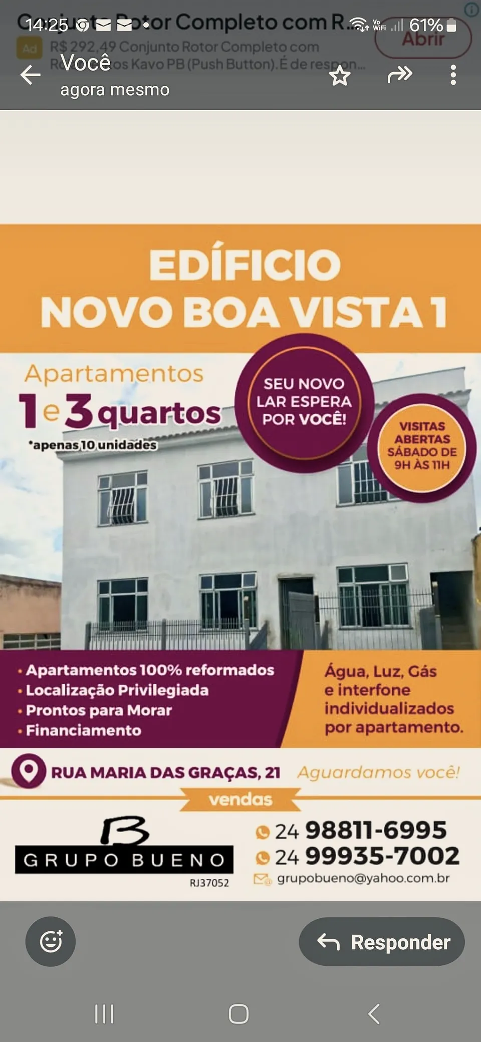 Apartamento à venda em Boa Vista 1, Barra Mansa Rj, foto 3 de 3